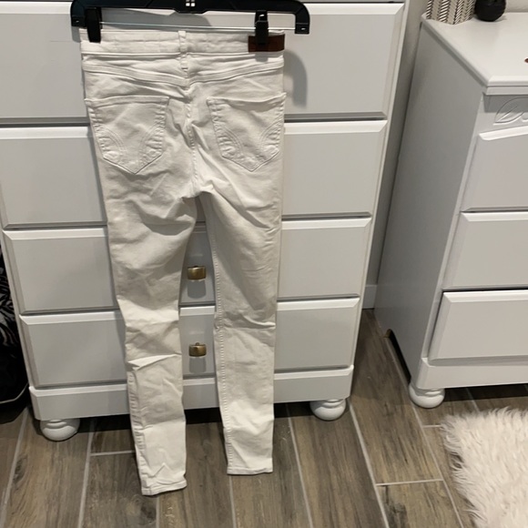 White ripped hollister jeans - Picture 2 of 3